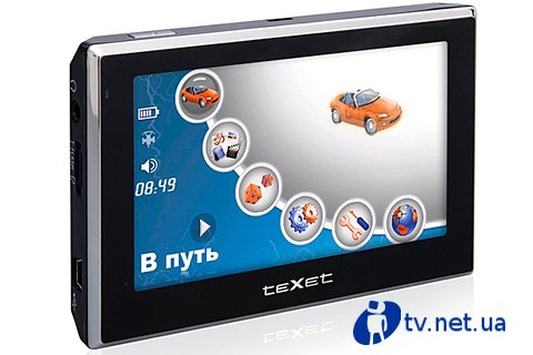 teXet TN-505 -  GPS