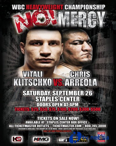   (Vitali Klitschko) -   (Chris Arreola)  (TVRip) 2009