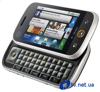 Motorola CLIQ:  Android- 