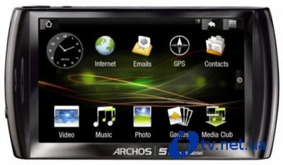 Android- Archos 5 Internet Tablet  