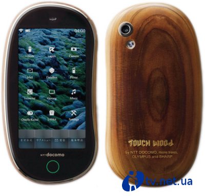 DOCOMO разработал мобильные телефоны из отходов деревообработки