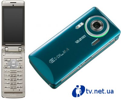 Casio EXILIM CA003 – мобильный телефон со скоростной 12,2 МП камерой