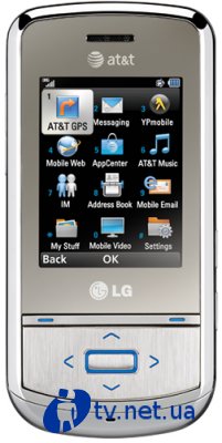 LG Shine II -  "" ,   AT&T