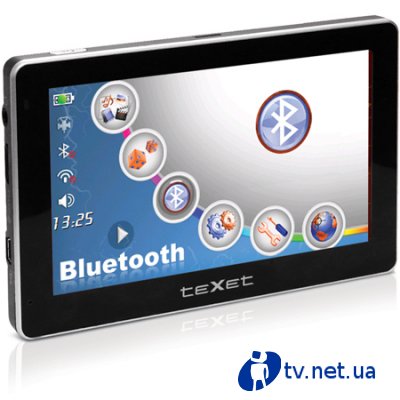 GPS- teXet TN-705  Bluetooth,   FM-