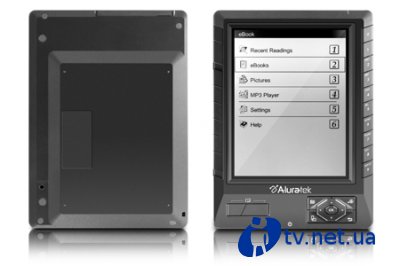 Aluratek   eBook Reader  LCD-