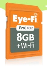 Карты памяти Eye-Fi удваивают объем и получают поддержку 802.11n