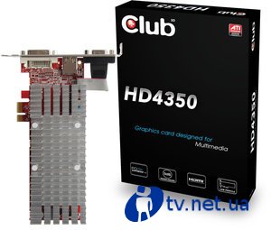  Club3D Radeon HD 4350 PCIe x1    NVIDIA Ion