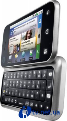 Представлен смартфон Motorola BACKFLIP, бывший Motus