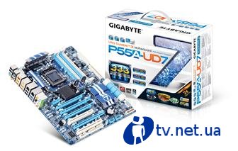 Gigabyte GA-P55A-UD7       Intel P55   UD7