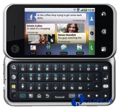 Android- Motorola BACKFLIP   AT&T 7 