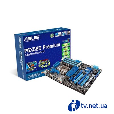   ASUS P6X58D Premium    Intel