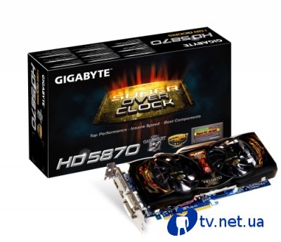 Gigabyte HD 5870 SOC -     