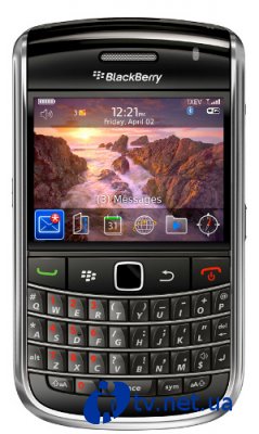 Смартфоны BlackBerry Pearl 3G и Bold 9650 на официальных 
изображениях