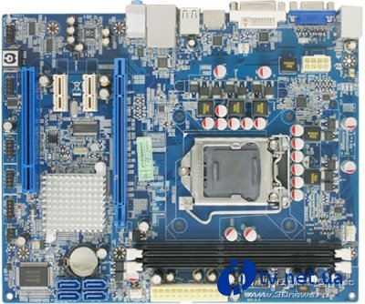  Jetway XBLUE-H55-MINI  U-ATX   Intel H55