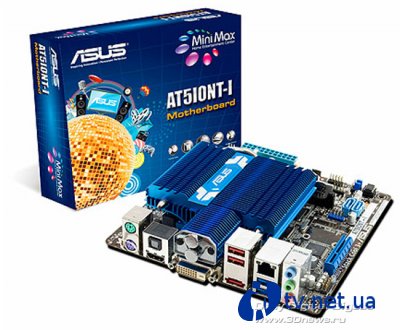 ASUS AT5IONT-I   Mini-ITX   Intel Atom D525