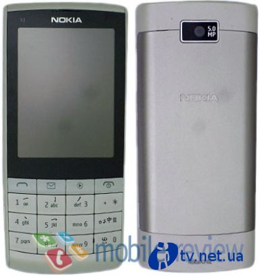 Nokia X3-02:       