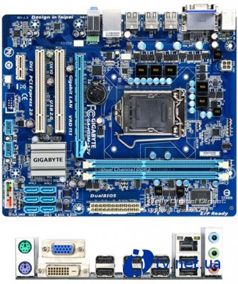 GA-H55M-S2V    GIGABYTE  Socket LGA1156