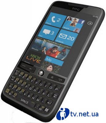HTC 7 Trophy  QWERTY-   Windows Phone 7
