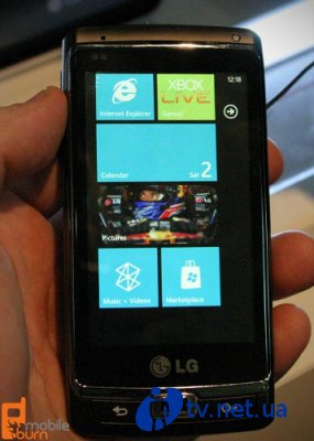Windows Phone 7  LG Optimus 7  NVIDIA Tegra 2