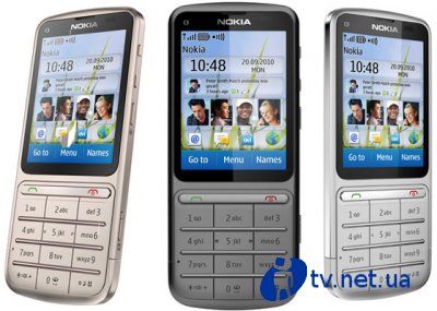 Nokia C3 Touch and Type    - 