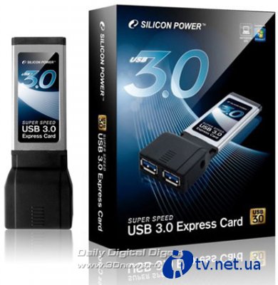  USB 3.0   PCIe x1  ExpressCard  Silicon Power