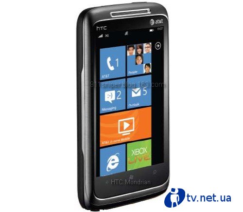 Windows Phone 7  HTC Mondrian   