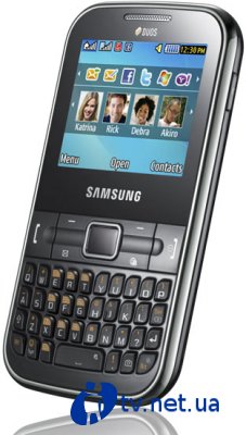 Samsung Ch@t 322:    QWERTY     SIM 