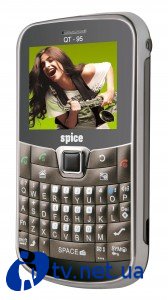 Spice Mobile QT95  QT68: QWERTY-  