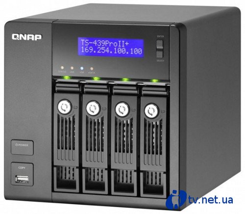 QNAP TS-239 Pro II+  TS-439 Pro II+ -   NAS   Intel Atom