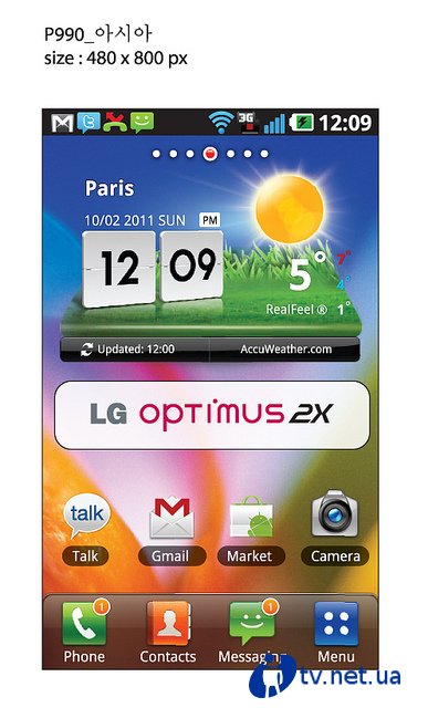        LG Optimus 2X