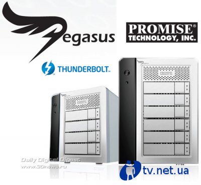 PROMISE Pegasus R4/R6   DAS-  Thunderbolt