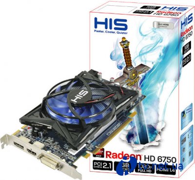 HIS    Radeon HD 6770  HD 6750  