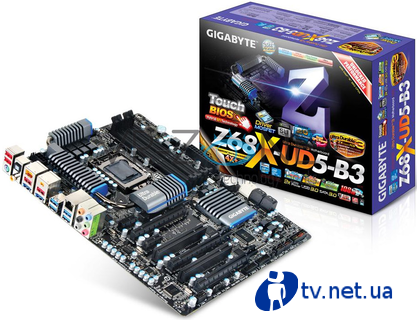   Gigabyte Z68X-UD5  Z68X-UD4  Intel Z68