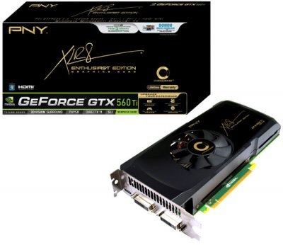    GeForce GTX 560 Ti  PNY