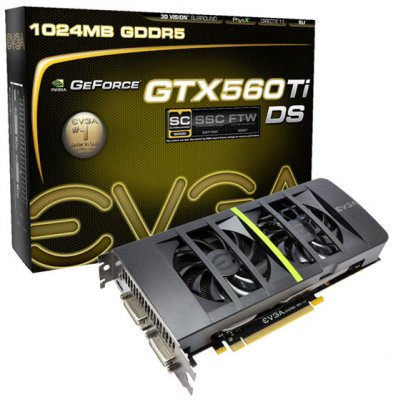 EVGA GeForce GTX 560 Ti     