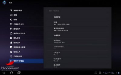 ASUS Eee Pad Transformer получит обновление до Android 3.1