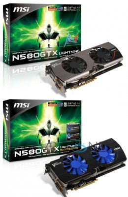  MSI N580GTX Lightning XE:    