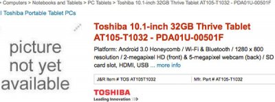    10,1  Toshiba Thrive    $449