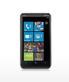 AT&T    HTC HD7S   Windows Phone 7