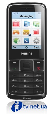 Philips Xenium X128:  SIM-,  8     