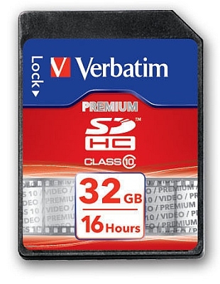  Verbatim Premium Class 10 microSDHC/SDHC   32 