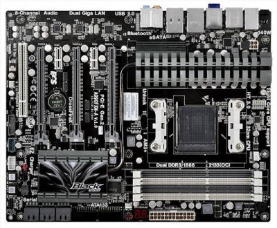 Computex 2011:   ECS Black Series A990FXM-A