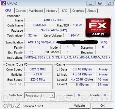 AMD Bulldozer FX-8130P   "" 6 