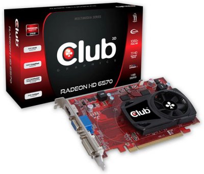 Radeon HD 6570   Club 3D