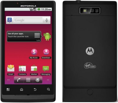 Motorola  Triumph,    Virgin Mobile USA