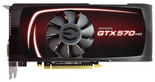  EVGA GeForce GTX 570  2560   GDDR5