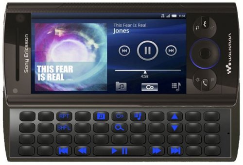 Sony Ericsson Xperia mix:    Android 4.0 Ice Cream Sandwich