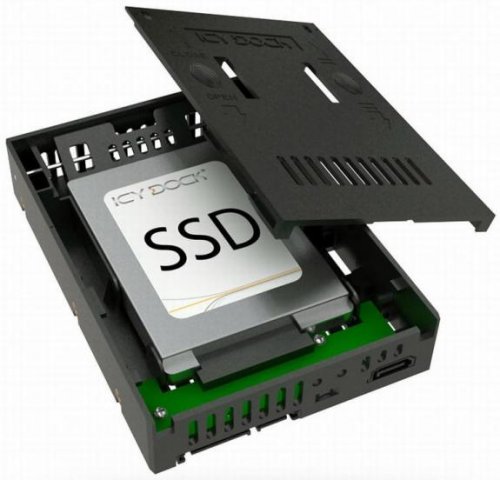 Icy Dock SSD Xpander Hybrid:     HDD