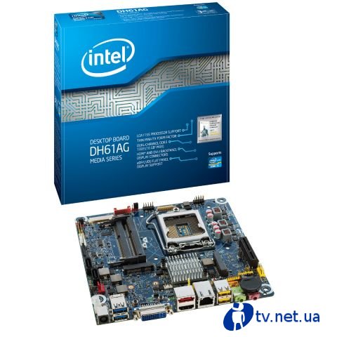    Intel DH61AG Mini-ITX LGA 1155