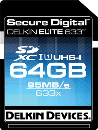 SDXC- Delkin Elite633 64      